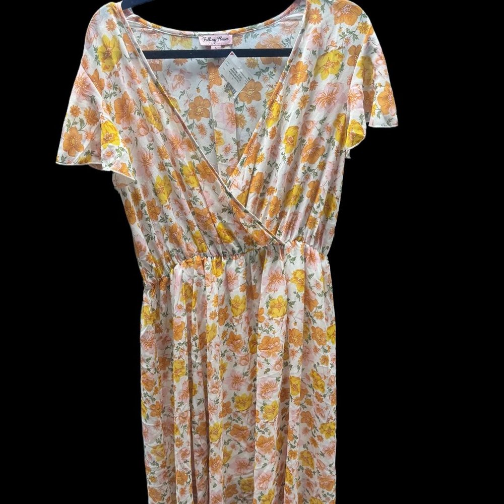 NWT Floral Maxi Dress